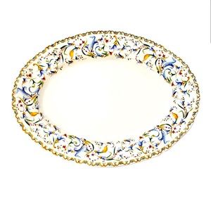 💙Gien Toscana Large Oval Platter Approx 16”L x 10”W
